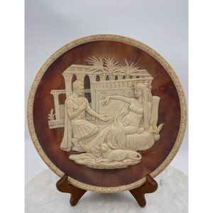 Incolay Plate Antony Cleopatra Great Romances History Romanelli Vintage Collecto